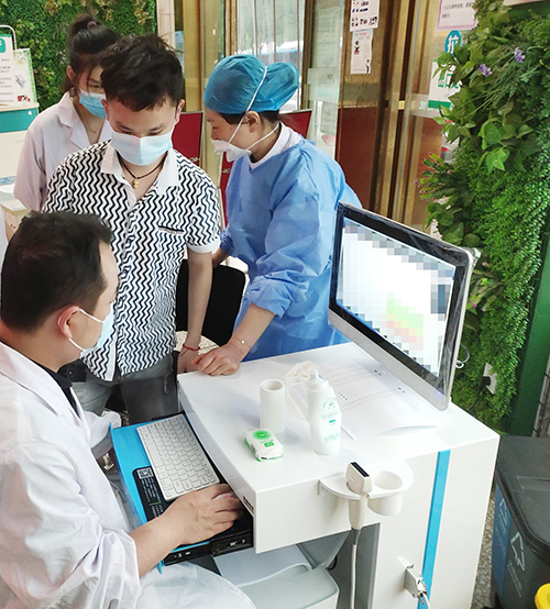 湖南长沙协盛康复医院引进GK-8000骨密度分析仪器设备